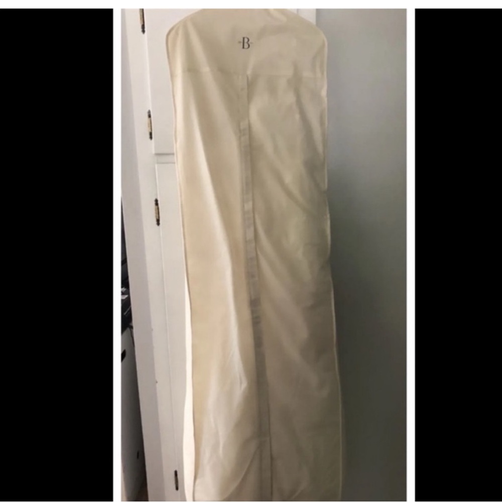 ANTHROPOLOGIE BHLDN Watters Avance Tiered Bridal Wedding Gown Ivory size 14 NWT - Picture 11 of 11